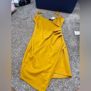 Mustard / yellow bodycon Dress